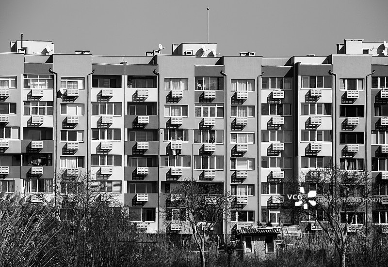 典型的翻新社会主义建筑图片素材