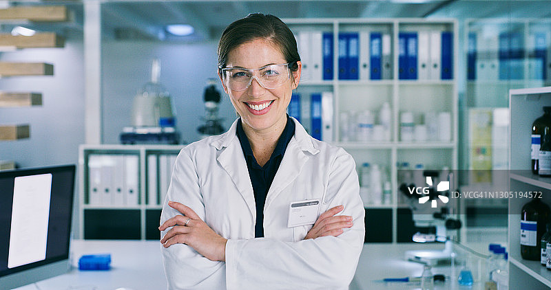 优秀的科学家天生好奇图片素材