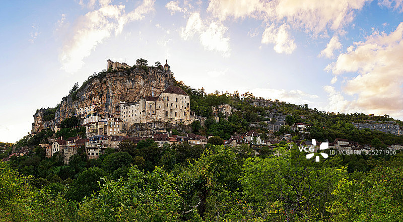 法国罗卡马杜尔图片素材