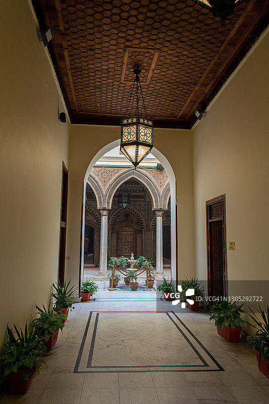 圣母玛利亚科普特正统教堂图片素材