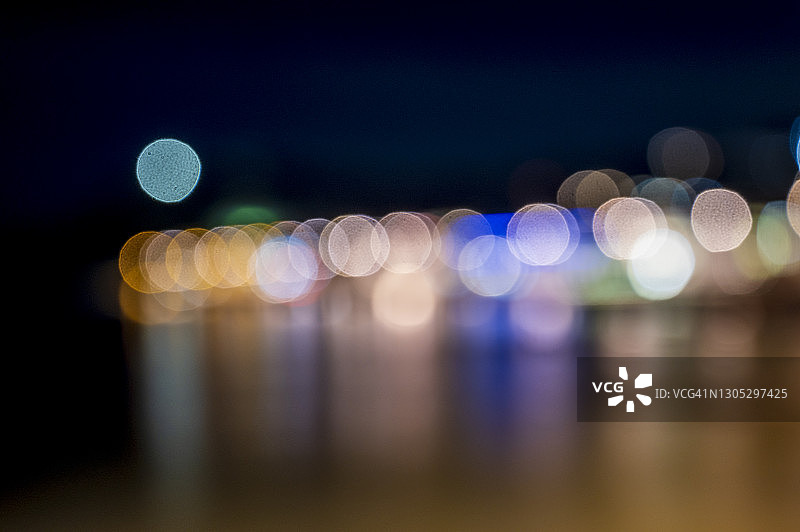 阿伯里斯特威斯海滨散景图片素材