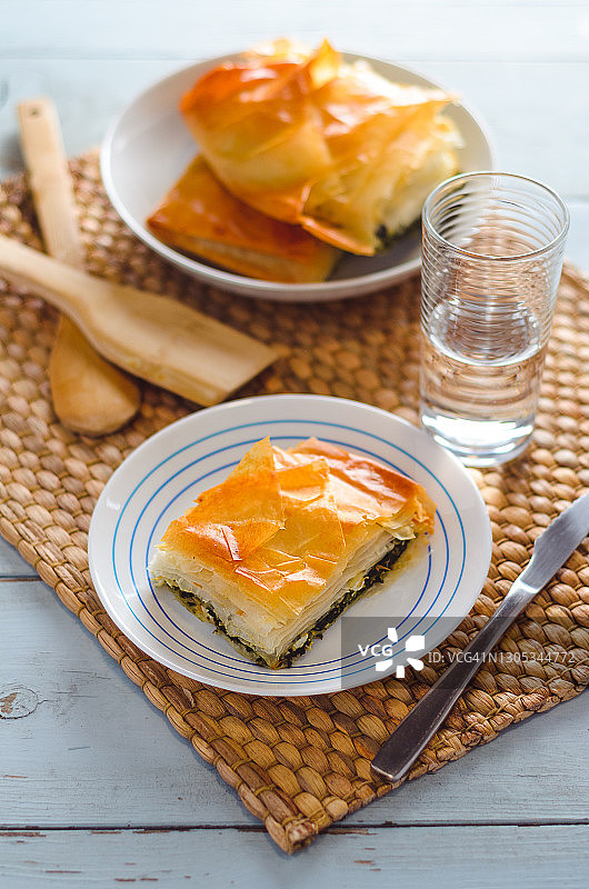 自制菠菜派图片素材