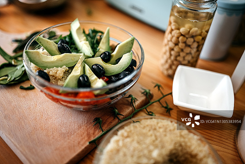 健康的沙拉图片素材