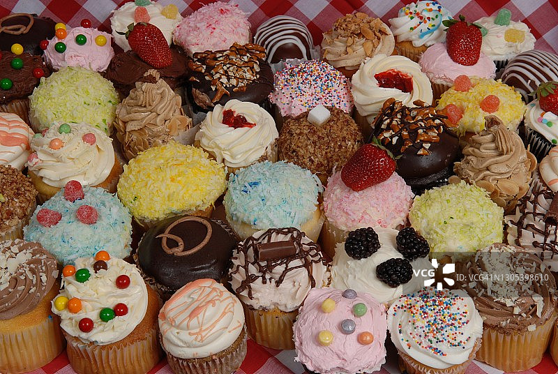 纸杯蛋糕图片素材