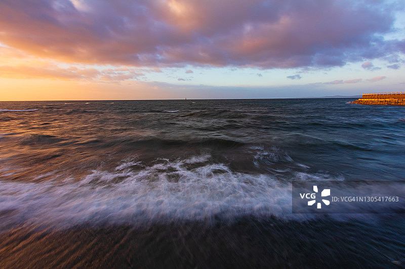 温哥华岛日出图片素材