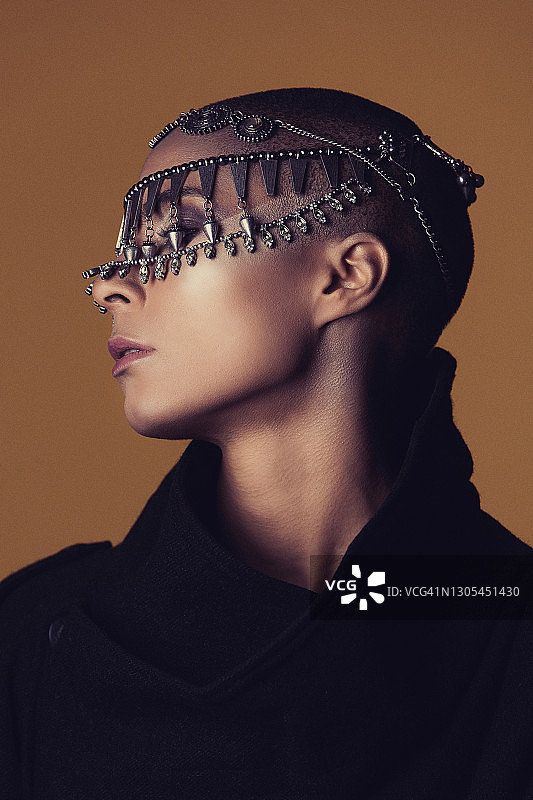 珠宝面部图片素材