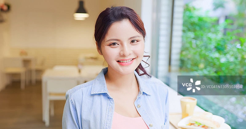 亚洲女孩的真实特写图片素材