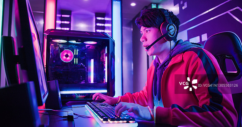 电子竞技玩家图片素材