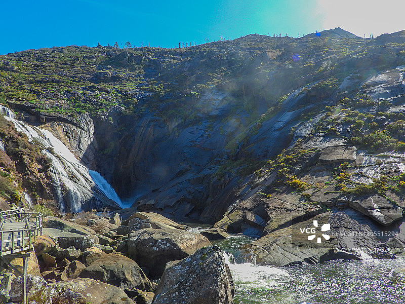 埃萨罗瀑布图片素材