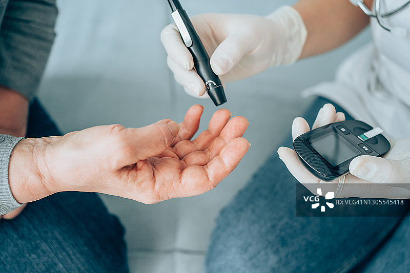 糖尿病血液检测图片素材