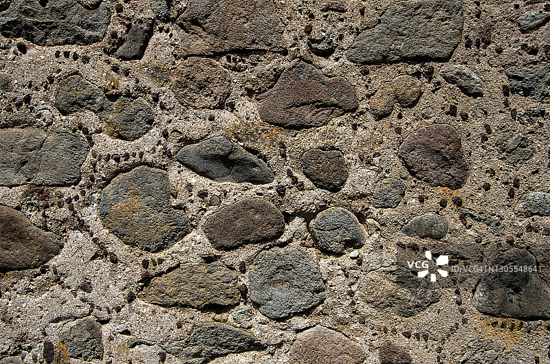 19世纪石砌建筑墙面细节图片素材