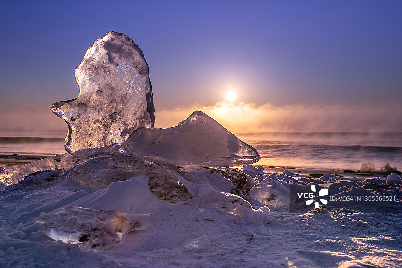 水晶冰图片素材