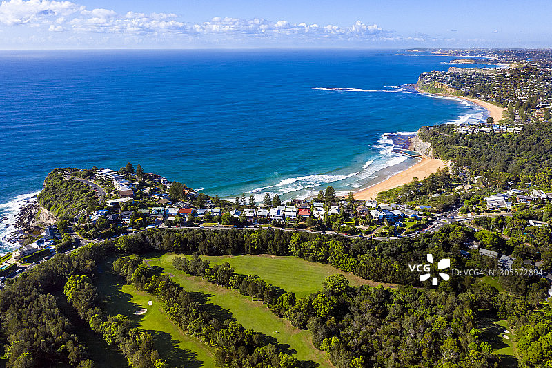 悉尼比尔戈拉和纽波特海滩图片素材