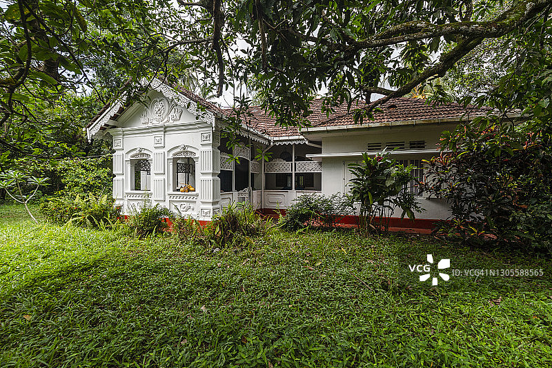斯里兰卡热带花园别墅图片素材