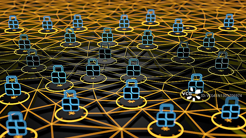 抽象互联网网络安全概念图片素材