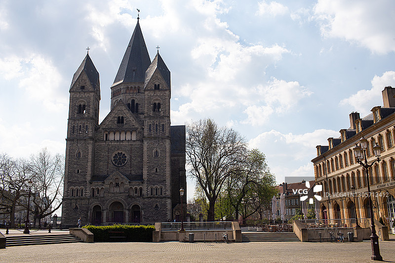 梅斯新圣殿街景图片素材