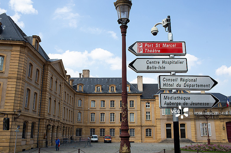 梅斯喜剧广场标志图片素材