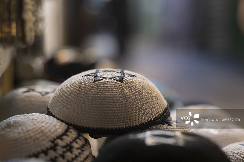 耶路撒冷老城的集市图片素材