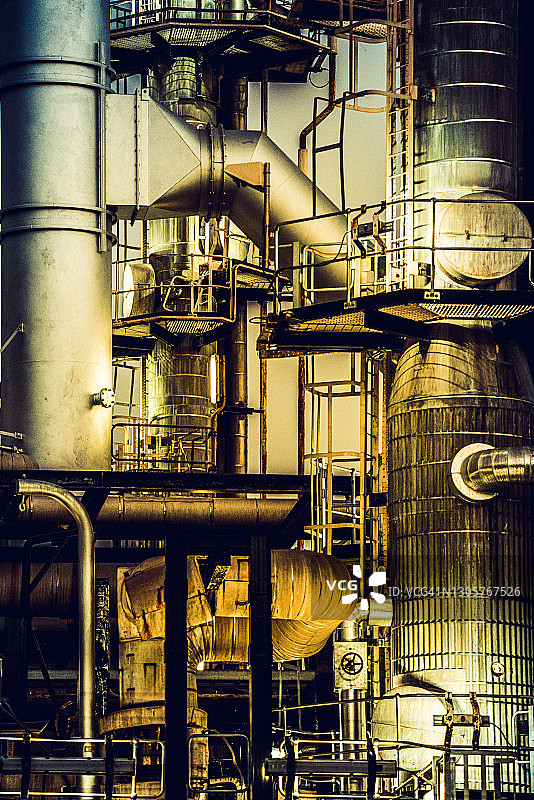 香港天然气站图片素材