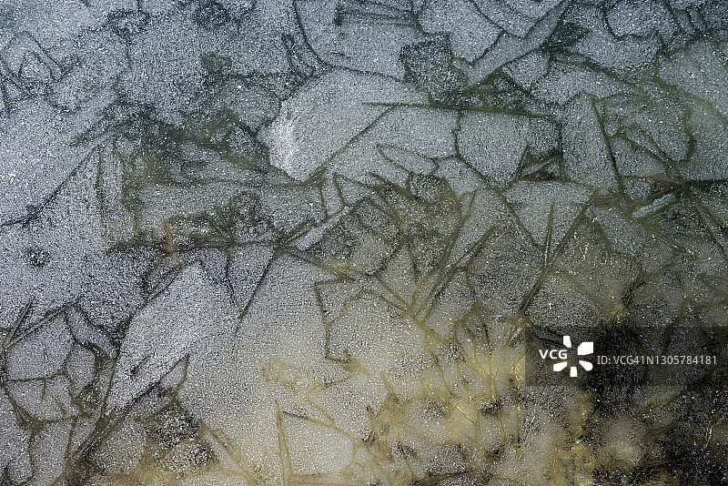 冰面上的建筑物图片素材