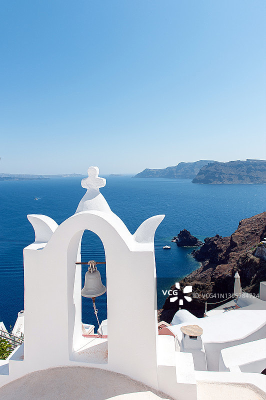 希腊圣托里尼岛风光图片素材