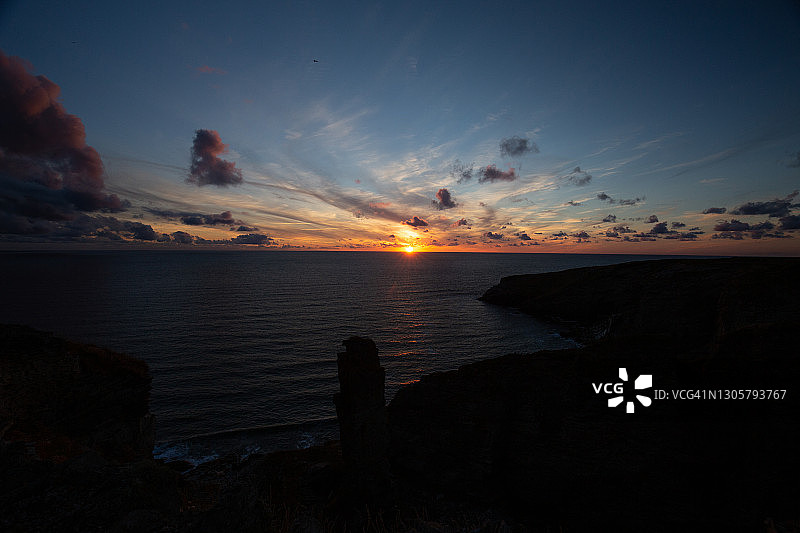 康沃尔悬崖图片素材