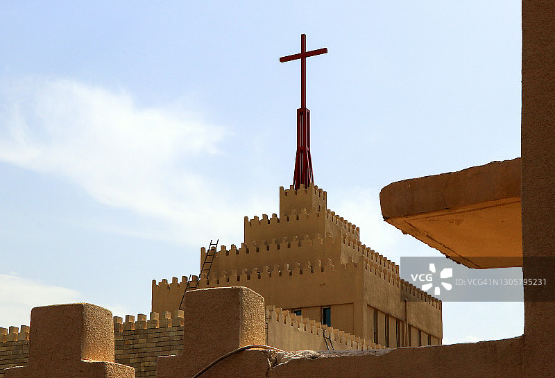 伊拉克库尔德斯坦埃尔比勒安卡瓦圣约瑟夫大教堂图片素材