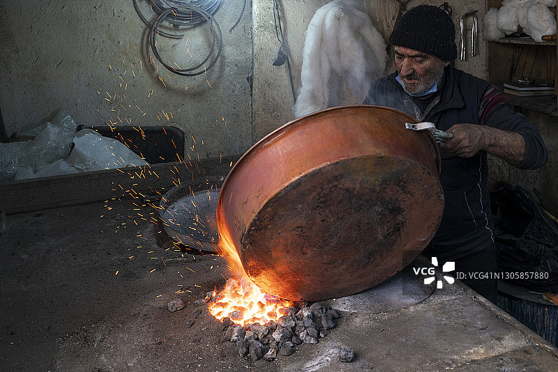 铜制品镀锡工艺图片素材