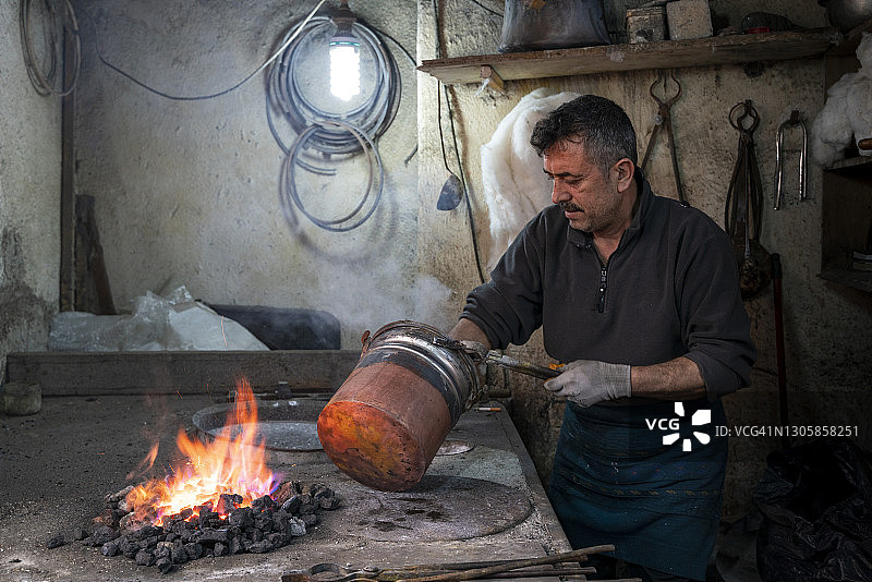 铜制品镀锡工艺图片素材