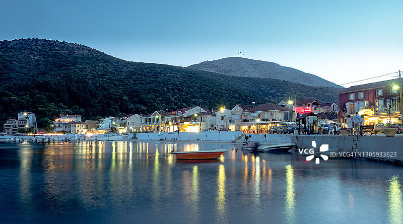 阿吉亚埃菲米亚宁静的海湾图片素材