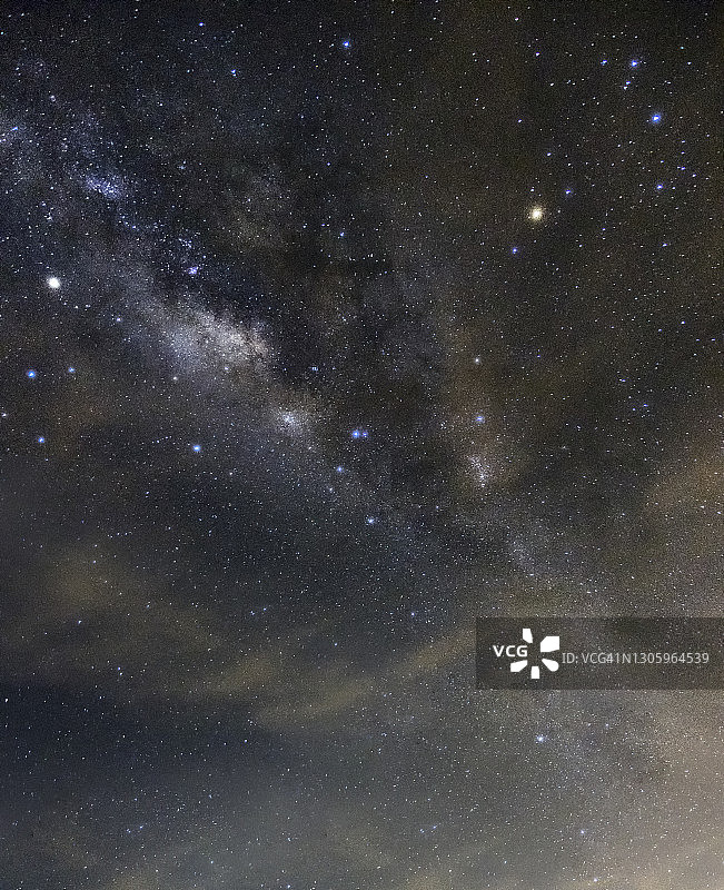 星夜和星系图片素材
