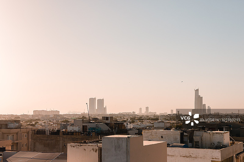 卡拉奇摩天大楼群图片素材