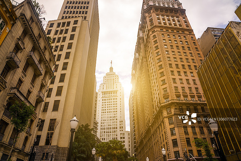 巴西圣保罗金融区图片素材