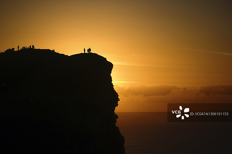 爱尔兰大西洋之路克莱尔郡莫赫悬崖图片素材