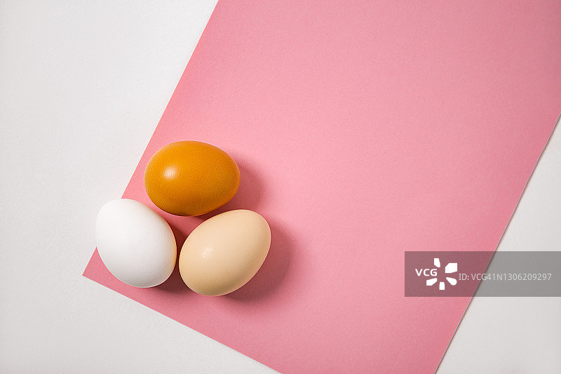 天然复活节彩蛋图片素材