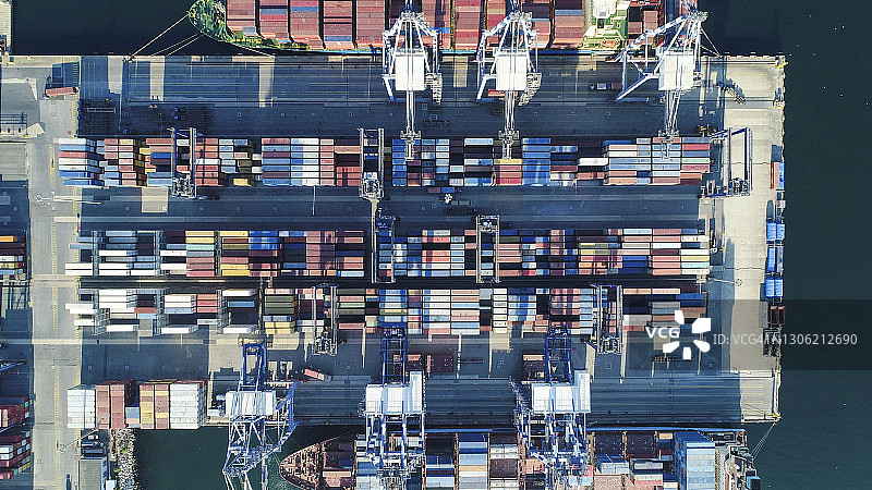 货运、配送仓库、贸易港口图片素材
