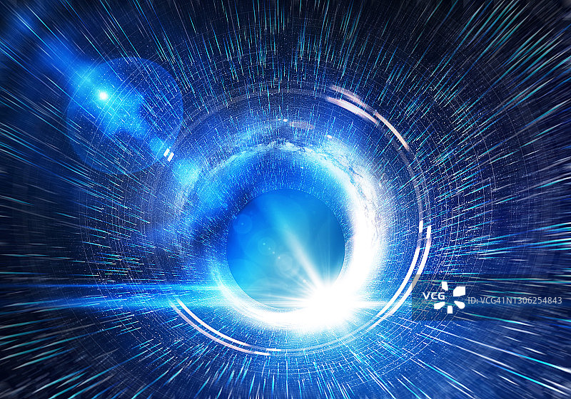 超空间隧道图片素材