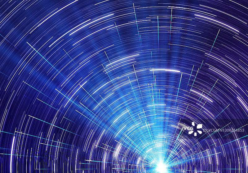 超空间隧道延时摄影图片素材