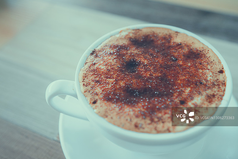 焦糖玛奇朵图片素材