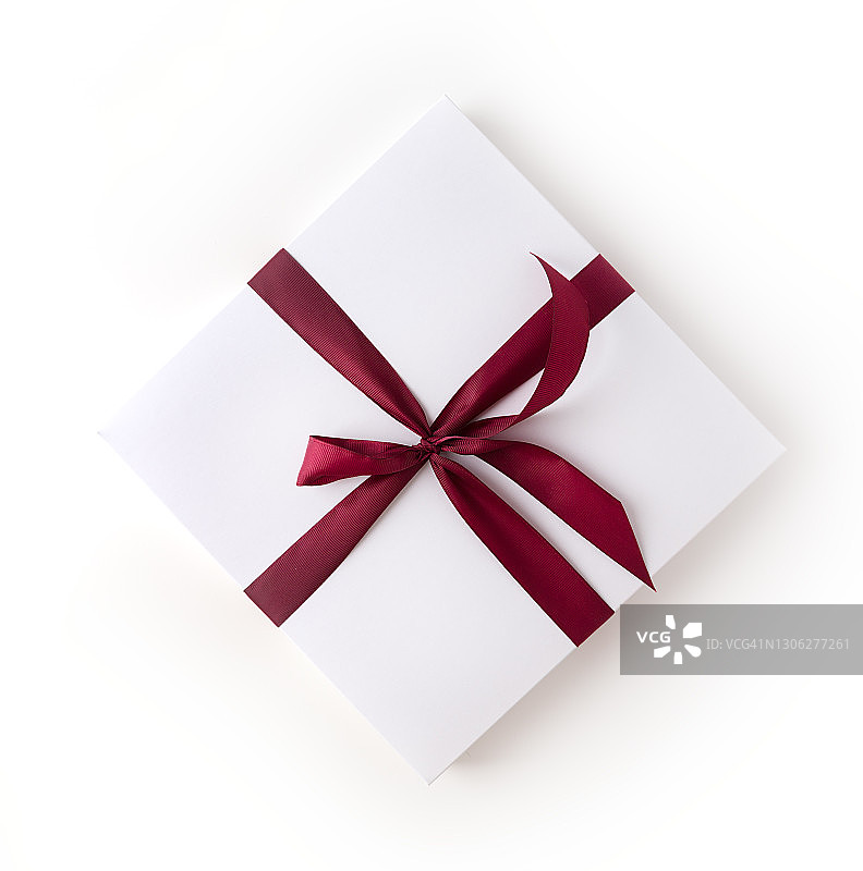 红丝带礼盒图片素材