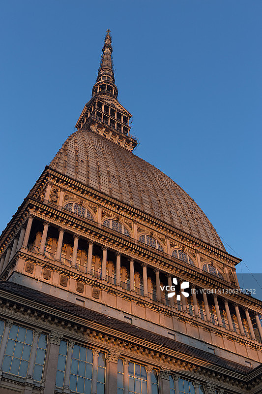 都灵的安托内利尖塔图片素材