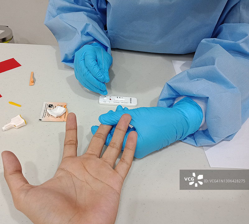 快速抗体检测图片素材