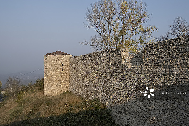 纳戈尔诺-卡拉巴赫舒希的历史遗址图片素材