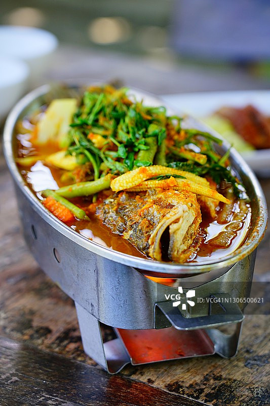 酸辣汤鲈鱼图片素材