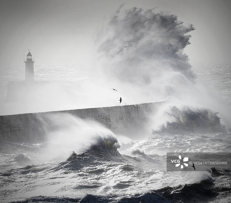 海洋风暴图片素材