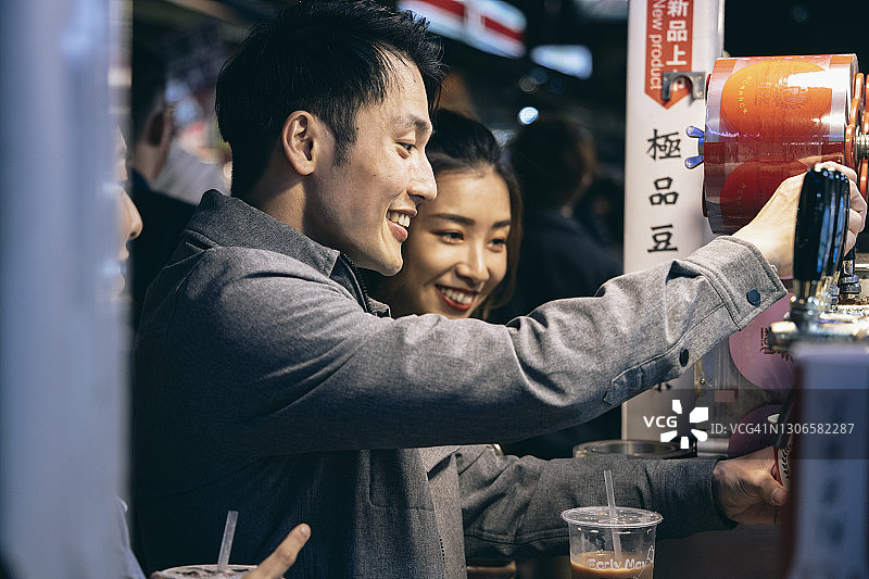 中国台湾夜市图片素材