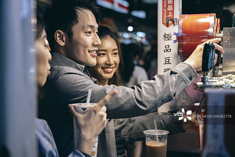 中国台湾夜市图片素材