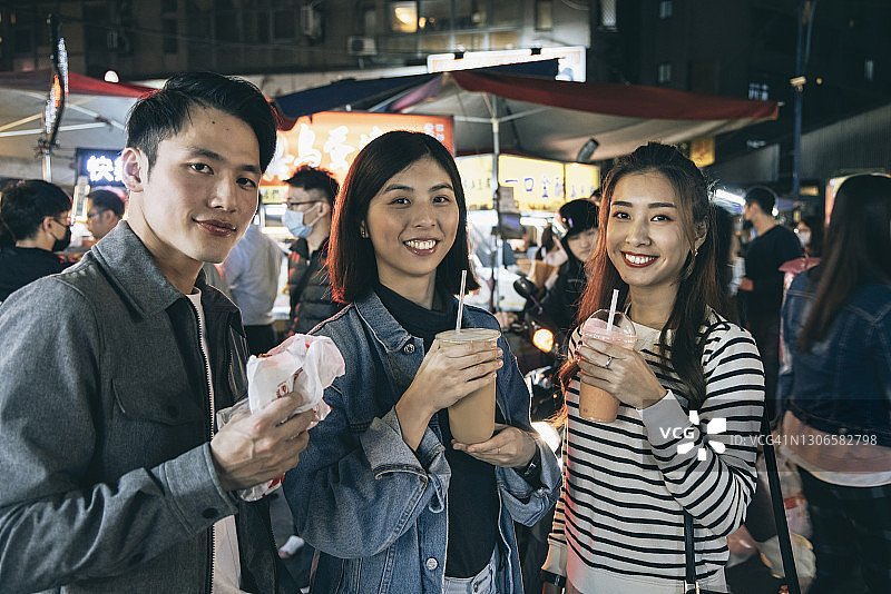 中国台湾夜市图片素材