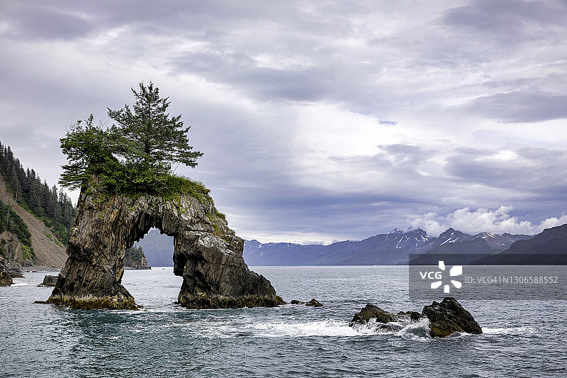 克奈峡湾国家公园的海拱图片素材