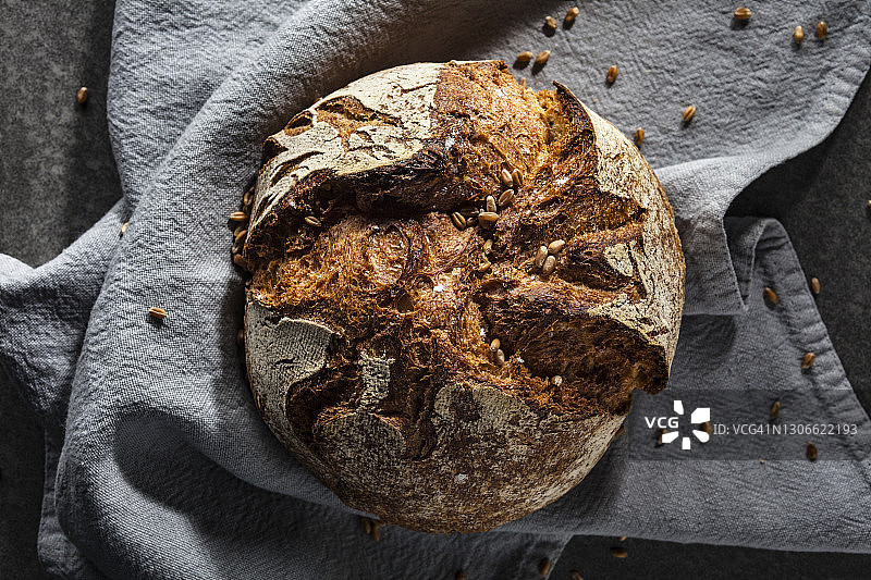 自制酸面包图片素材